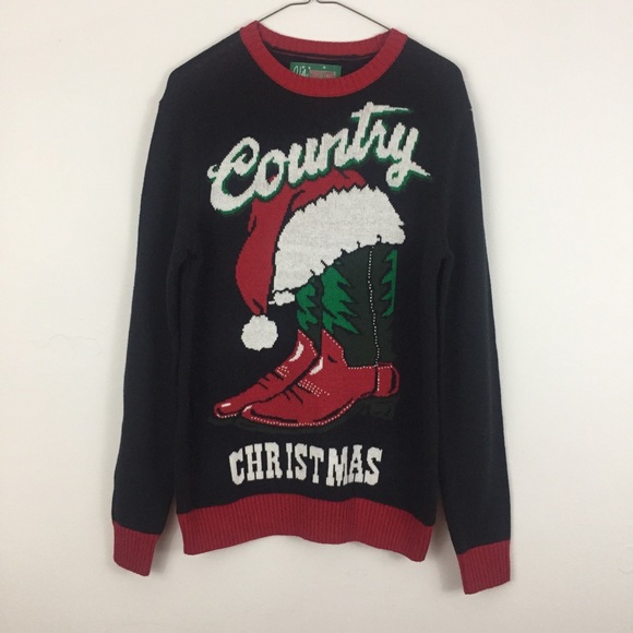 Country Christmas Sweater - Picture 1 of 6